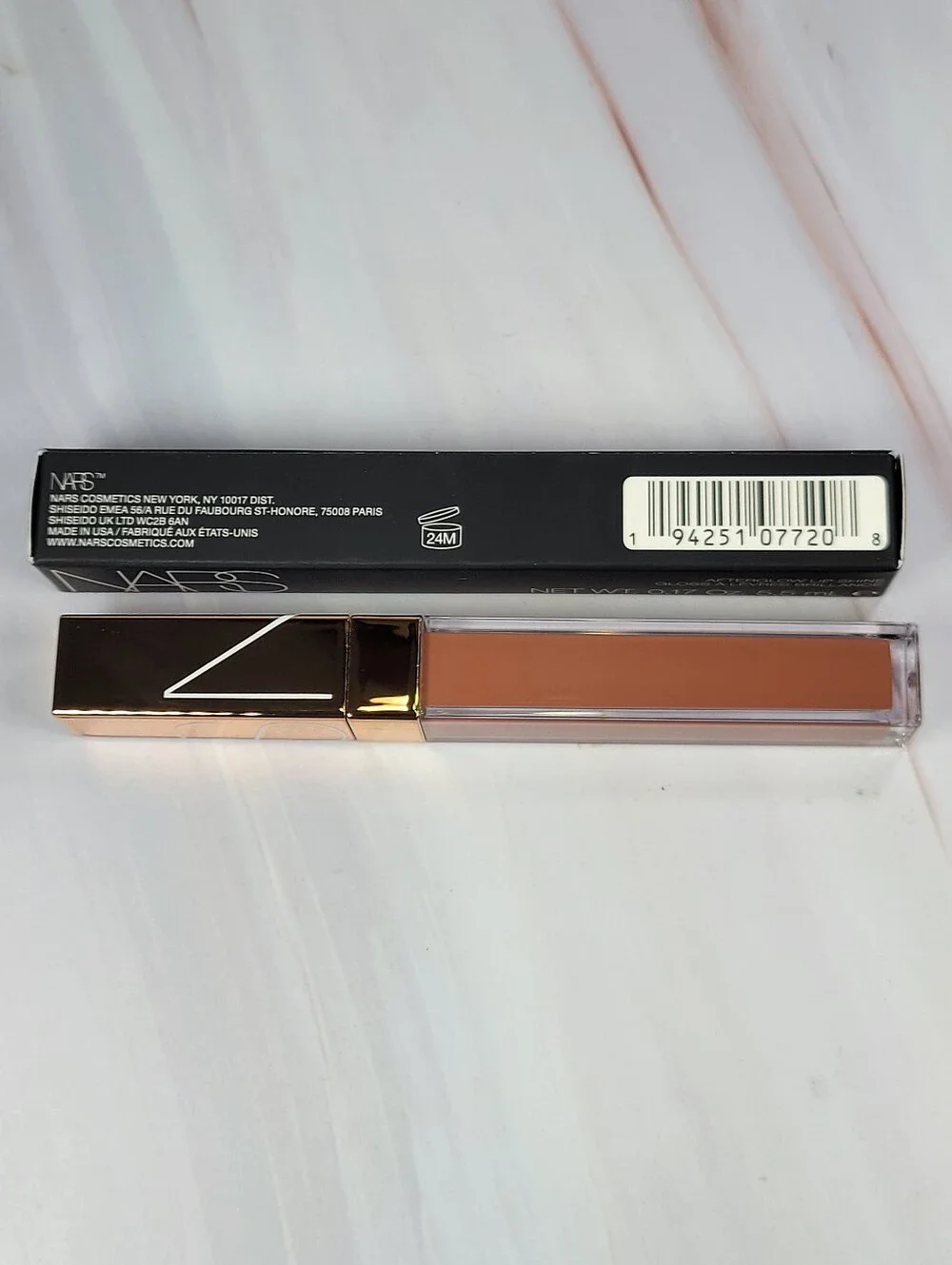 NARS Afterglow Lip Shine Gloss in Nympho BNIB